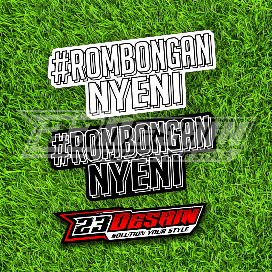 stiker rombongan nyeni v3 sticker sampitak stiker jendral wito sticker djiamput rombongan nyeni