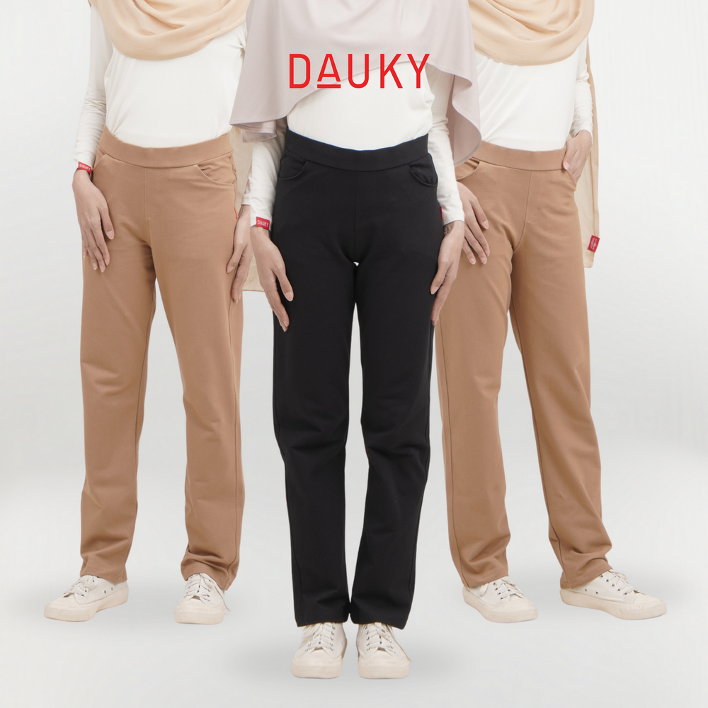 Dauky Bottom Celana Panjang Wanita Stretch Pants Terbaru