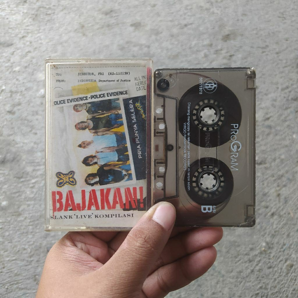 Kaset Pita Slank - Bajakan
