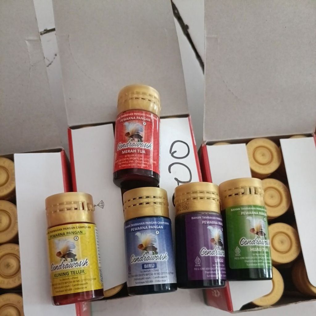 pewarna makanan cap cendrawasih 15 ml