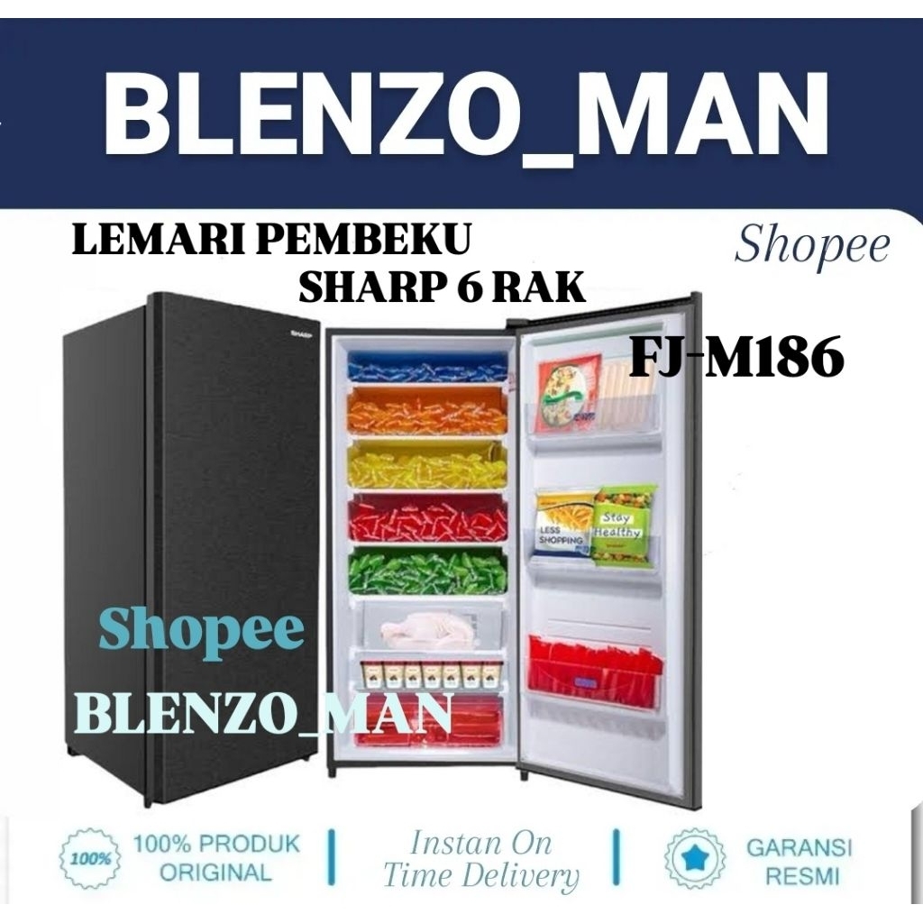 FREEZER SHARP 6 RAK