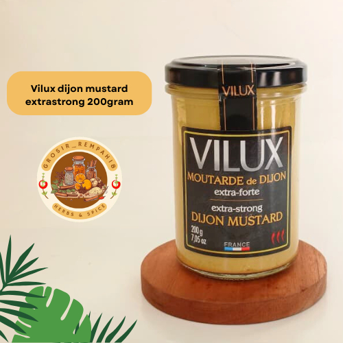 Vilux dijon mustard extrastrong 200gram