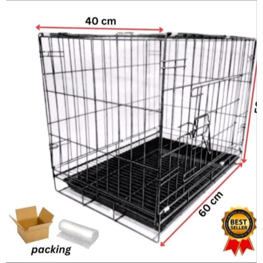 kandang kucing kandang kelinci uk60 tingkat1