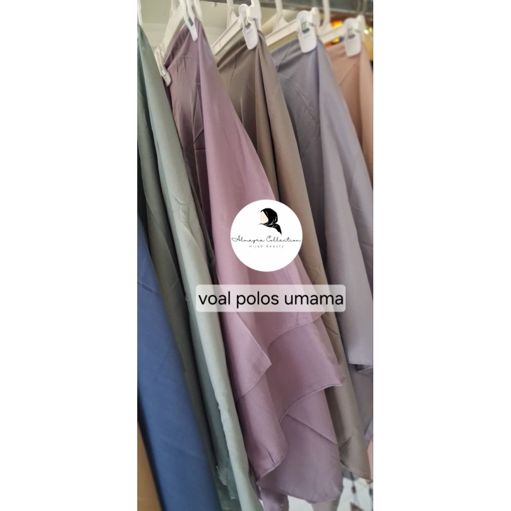 Segiempat Polos Umama / Voal Umama Polos