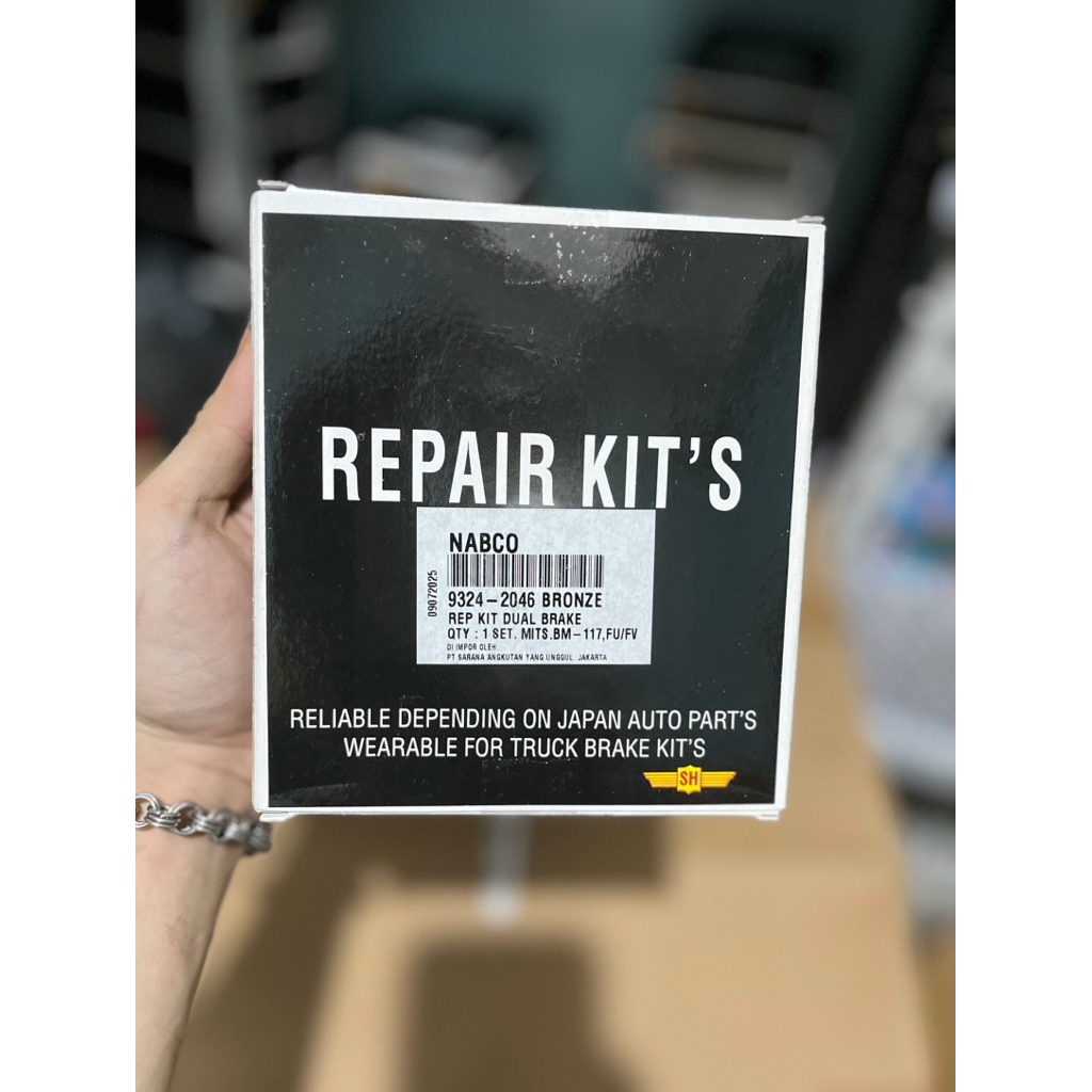Repair kit brake valve fuso nabco Sh