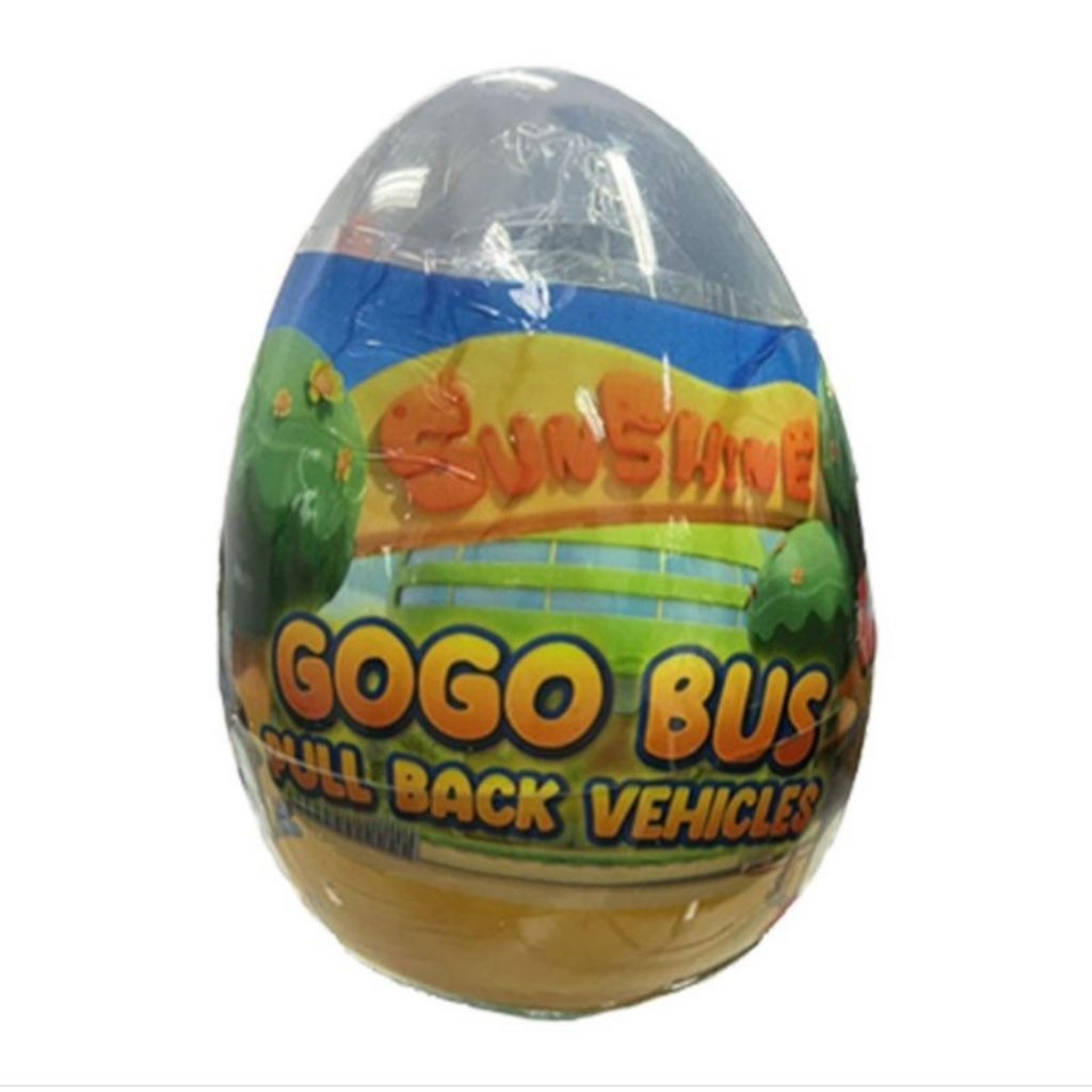 Mainan Go Go Bus Pull Back Gogo bus Mainan Puklback Bongkar Pasang