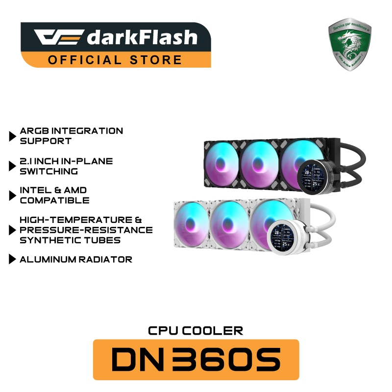 darkFlash NEBULA DN360S Liquid CPU Cooler [Support Intel & AMD]