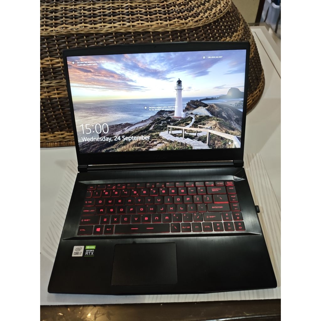 MSI GF65 Thin i7 10750H RTX 3060 TI 512gb