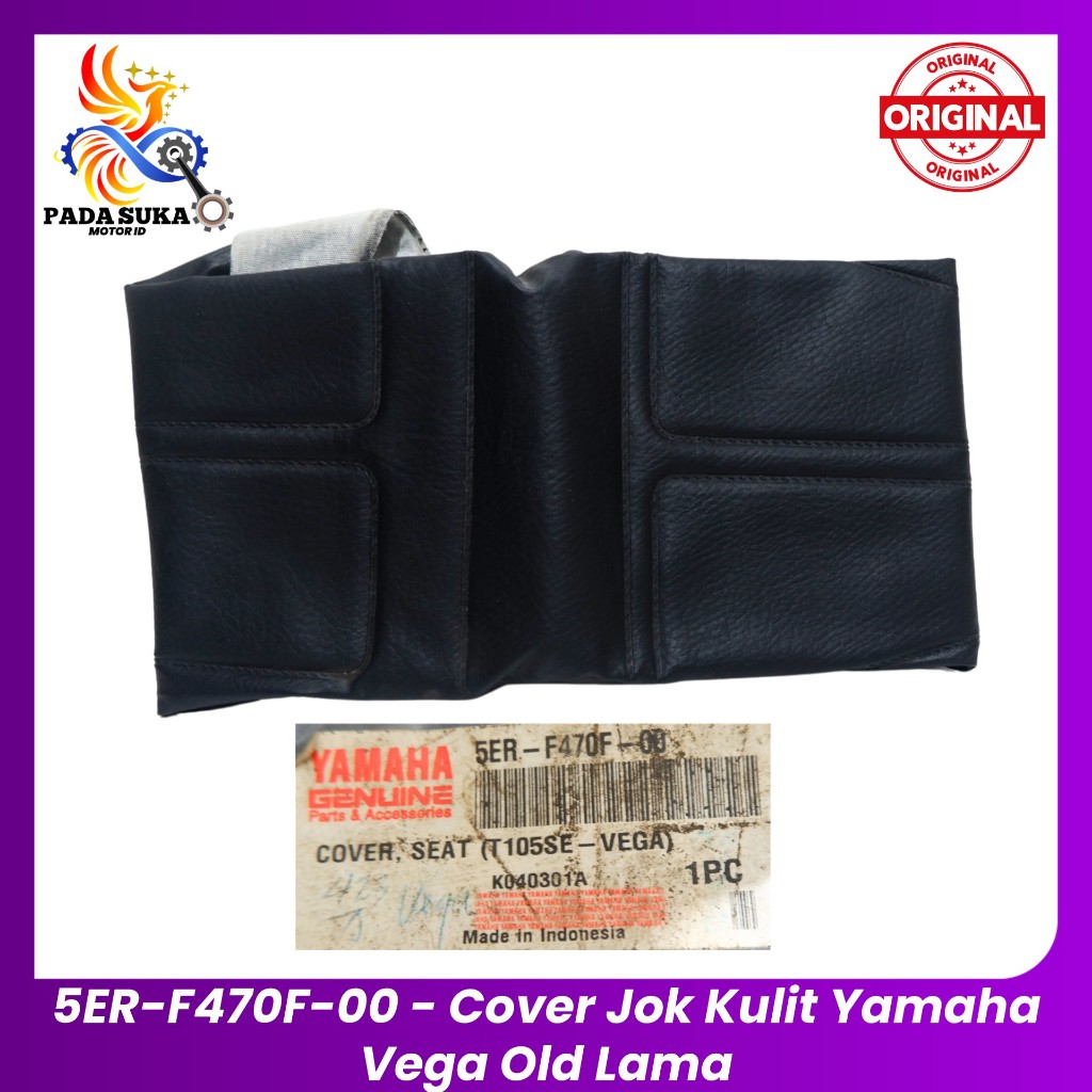 Cover Jok Kulit Yamaha Vega Old Lama / 5ER-F470F-00 / Original YGP 100%