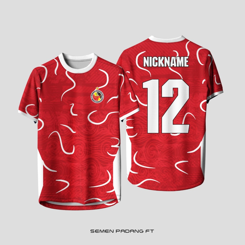 Jersey Harian Olahraga Bola Printing Murah 3R Fantasy Semen Padang FT