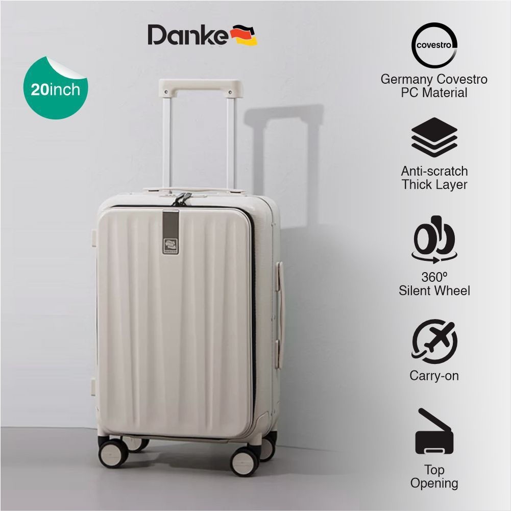 Be Home - Danke Top Load Signature 20inch  H9860-20 - Koper 20inch Buka Atas Anti Gores Baret Pecah 