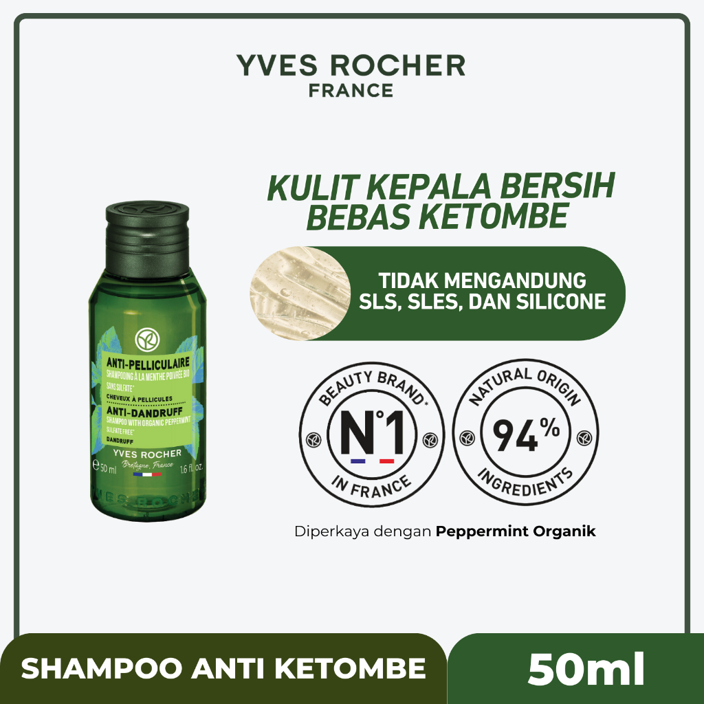 Yves Rocher Anti-Dandruff Treatment Shampoo 50 ml