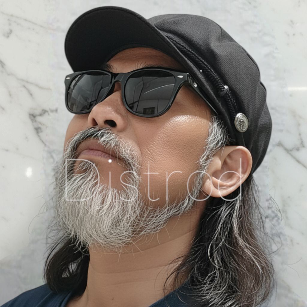 Topi Nahkoda Pria Dewasa Warna Hitam Polos Topi Sailor Hat Topi Pria Terbaru- Sailorman Army- Topi P