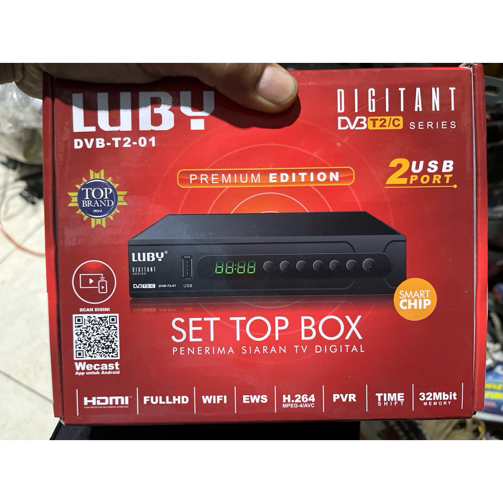 SET TOP BOX TV MERK LUBY
