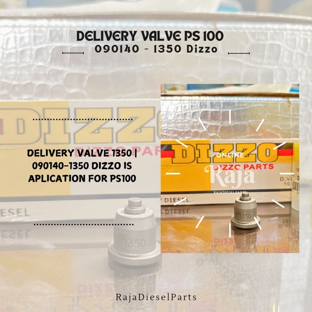 (DIZZO) DELIVERY VALVE 090150 - 1350 VALVE MITSUBISHI PS 100