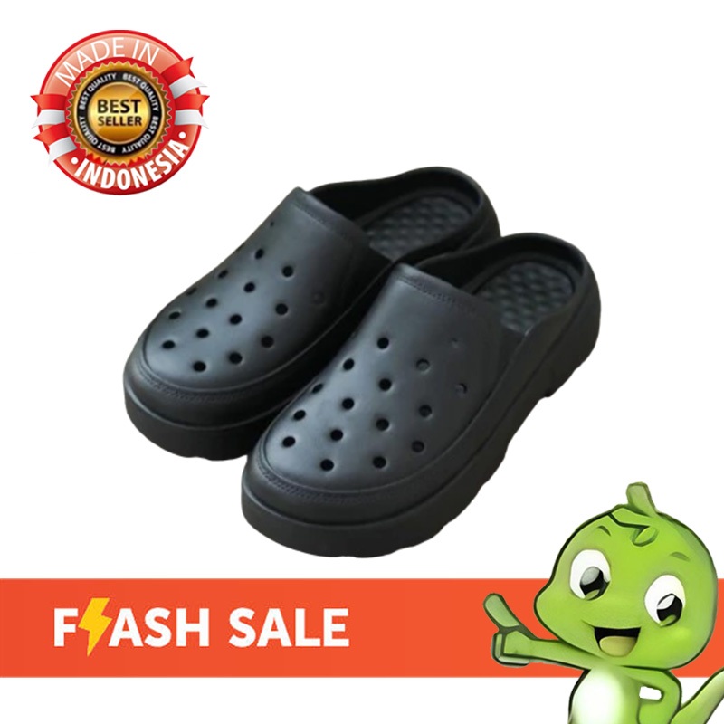 100%Terbaik - Sandal Wanita EVA Empuk Anti-Slip Sepatu Sandal Wanita Sandal Wanita Korean Style Wedg