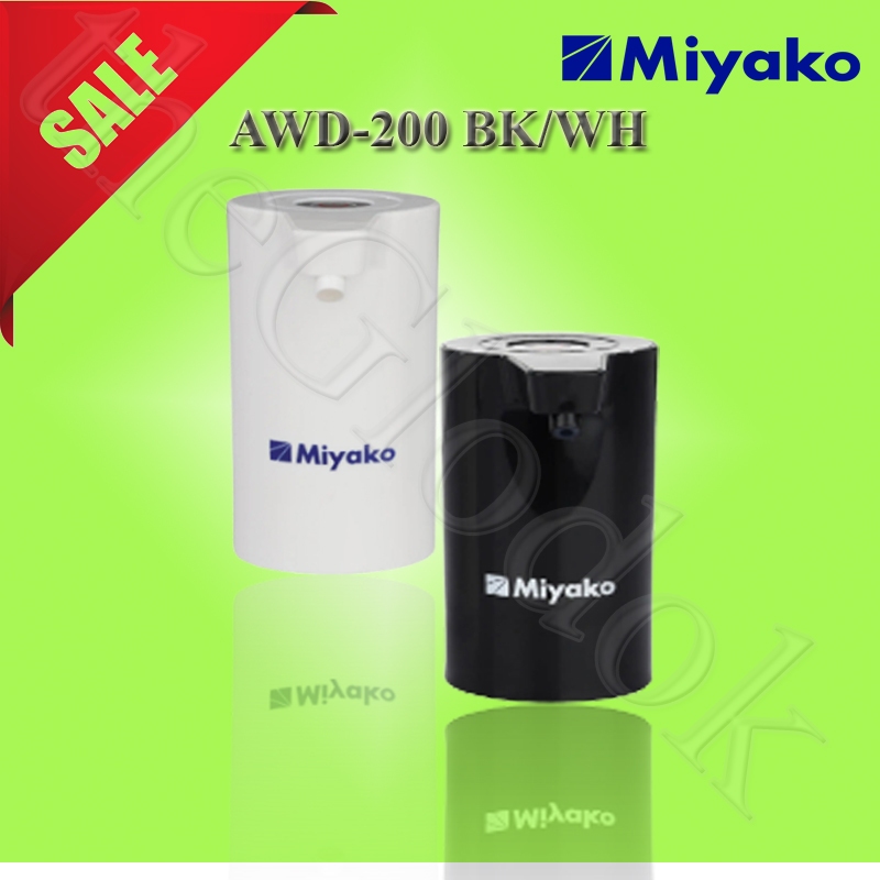 dispenser  miyako awd 200 bk wh pompa air galon portable listrik usb c awd200bk awd200wh 200bk 200wh