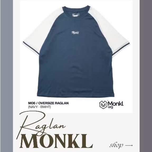 Kaos Raglan Oversize MONKL
