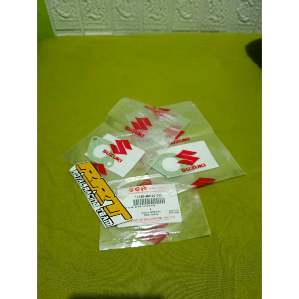 gasked paking perpak intel intake manipol manifold suzuki skydrive spin 125 original