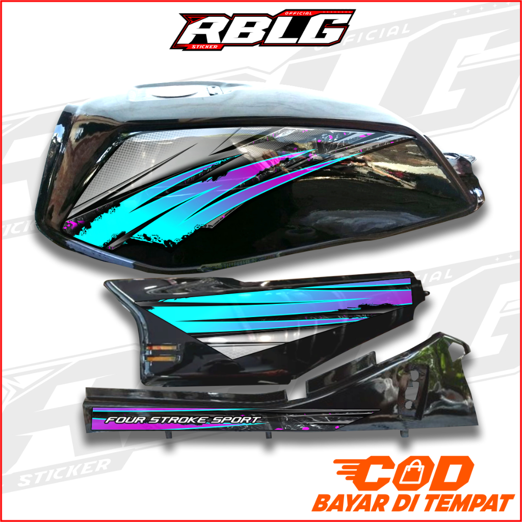 STRIPING GL PRO MAX, STRIPING HONDA GL, STRIPING GL KOTAK, STRIPING TERBARU GL AIRBRUSH, STRIPING KA