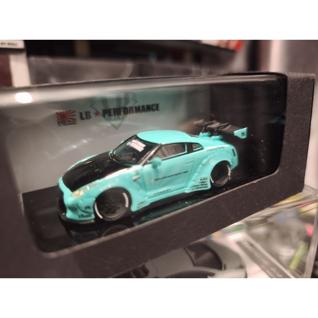 unique 64 LB performance nissan r35 tiffany blue resin limited edition only 25 pcs in the world 008/