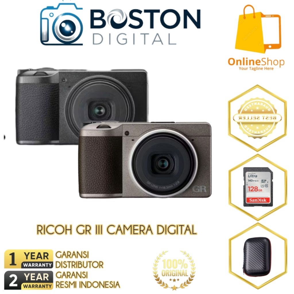 RICOH GR III CAMERA DIGITAL / RICOH GR III DIGITAL CAMERA