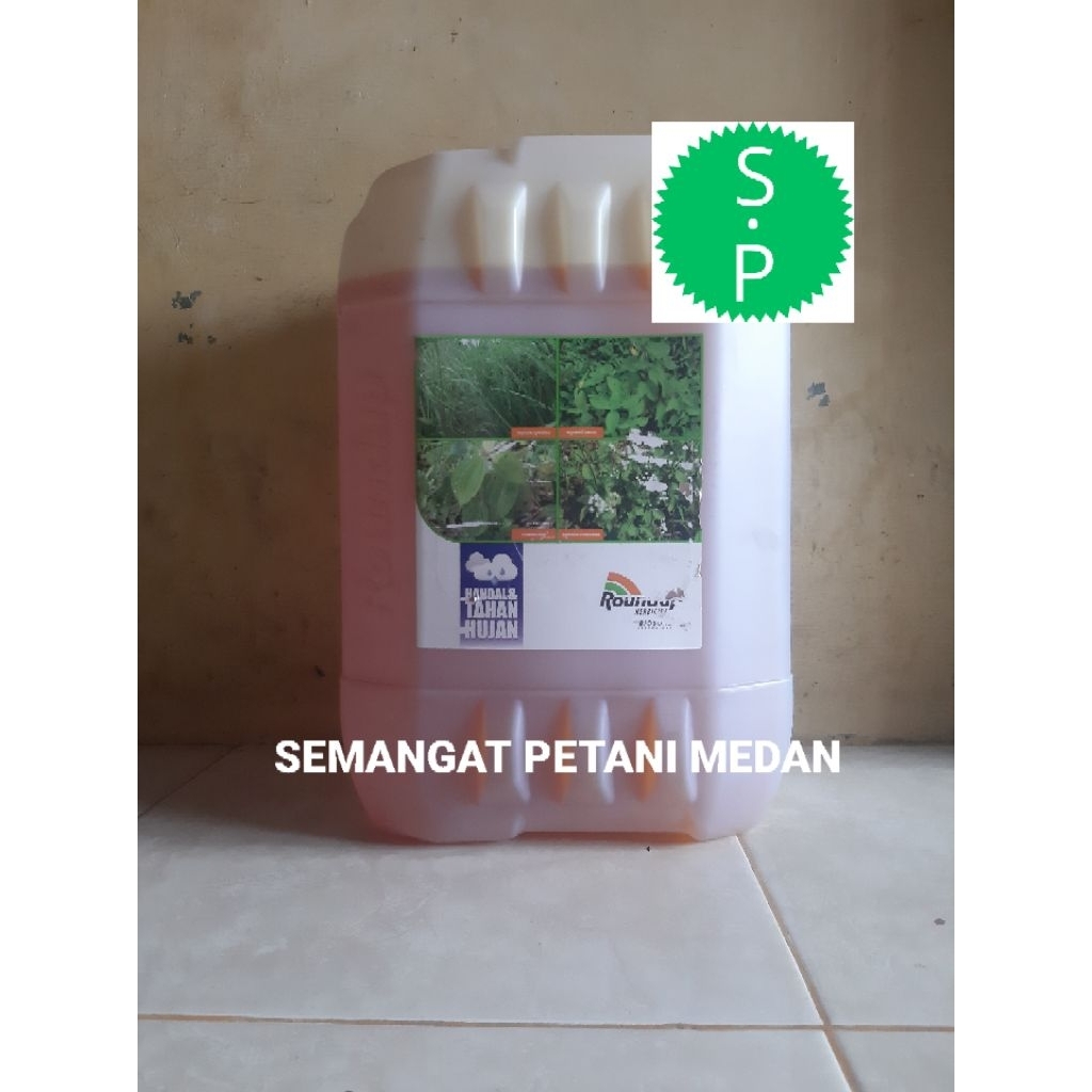 ROUNDUP 486SL HERBISIDA OBAT PEMBASMI RUMPUT LIAR & GULMA 20 LITER