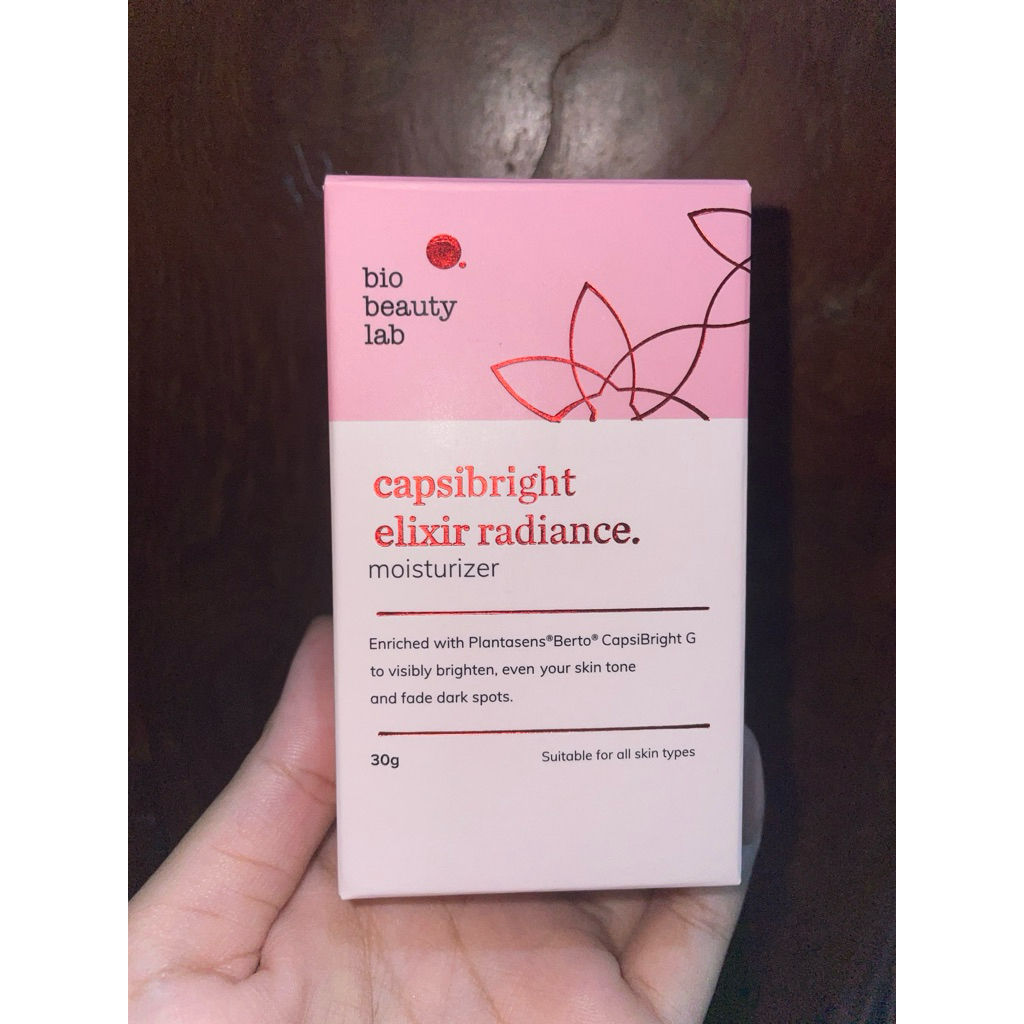 preloved bio beauty lab capsibright elixir radiance