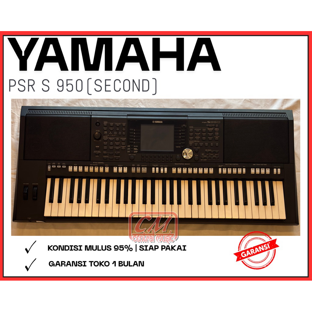 Keyboard YAMAHA Psr S 950 (SECOND) bergaransi