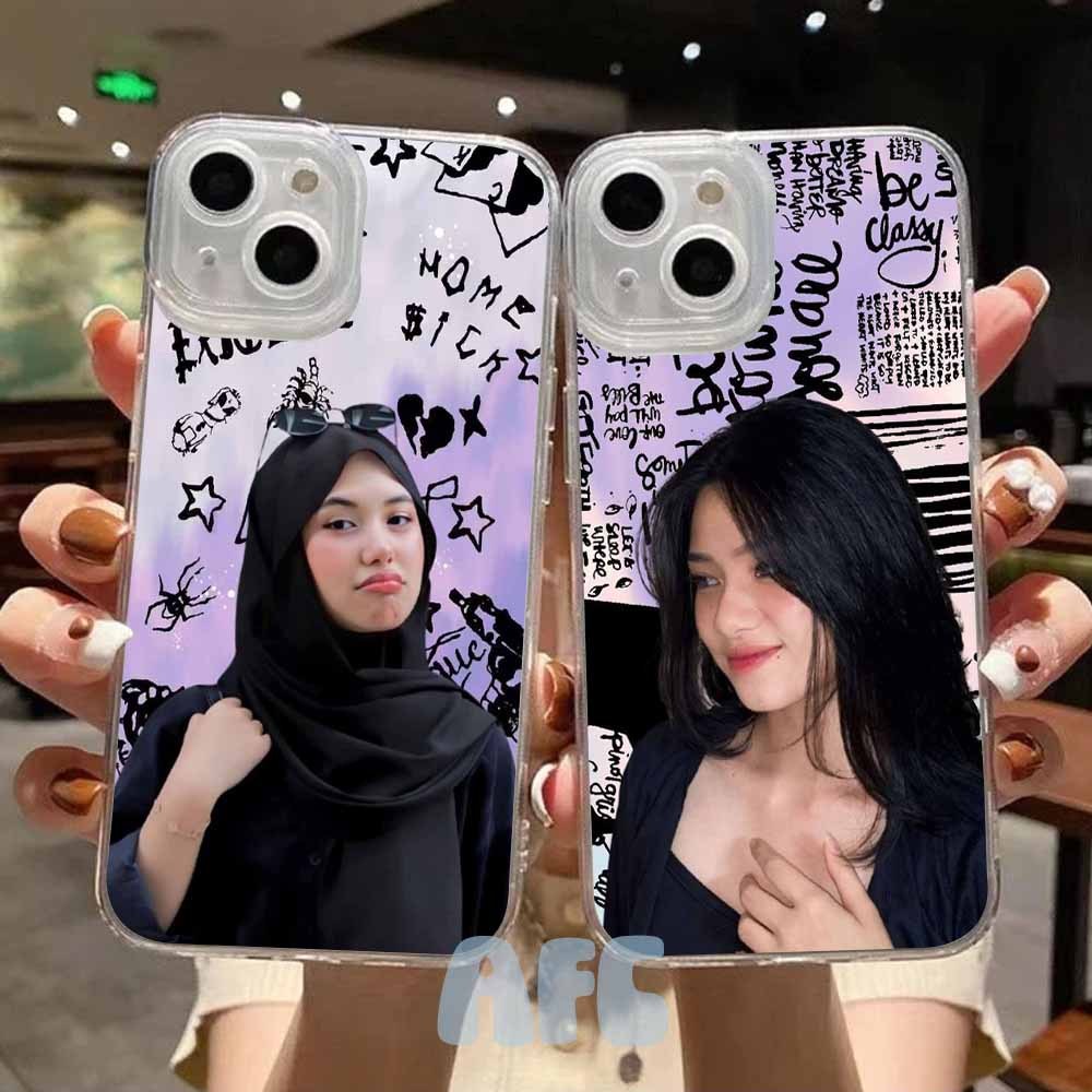 SAYHEY Custom Foto + Nama Bisa Pakai Foto Kamu Sendiri Softcase Macaron For  ALL TYPE CASE BENING PR