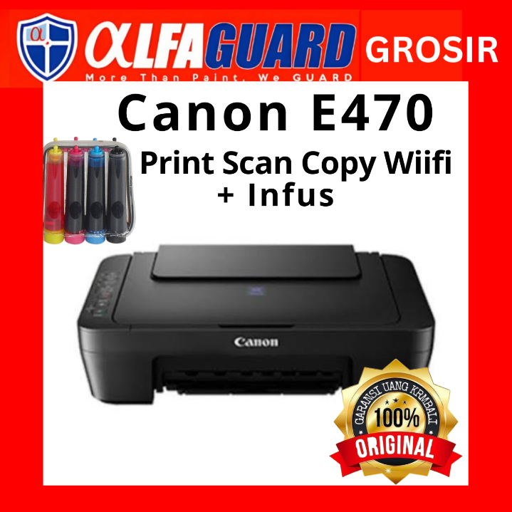 Printer Canon E470 Infus (Print Scan Copy Wiifi)