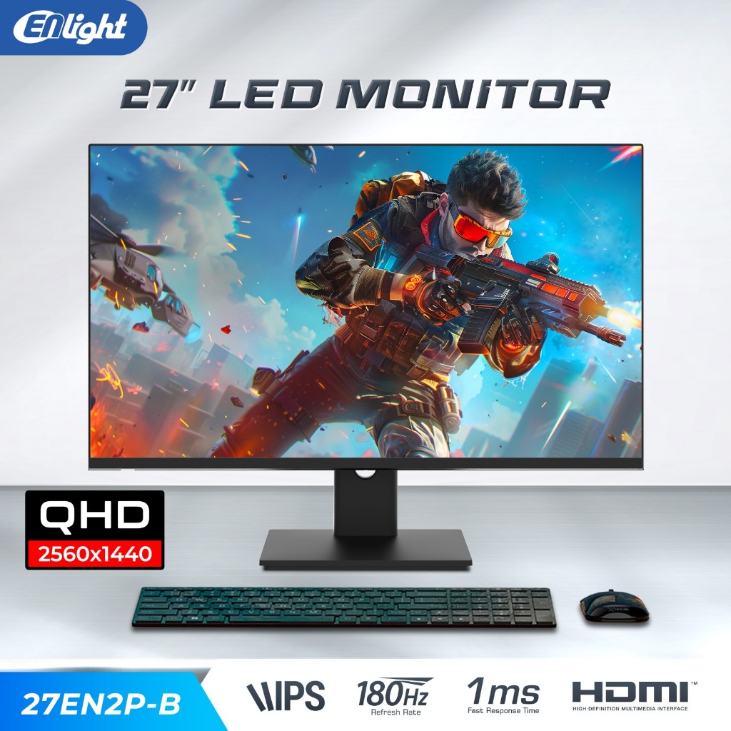 Monitor Enlight 27EN2P-B 27 Inch LCD Monitor QHD