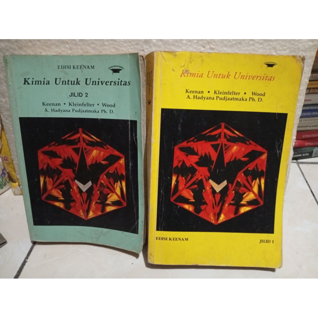BUKU ORIGINAL Kimia untuk Universitas edisi keenam jilid 1 & 2