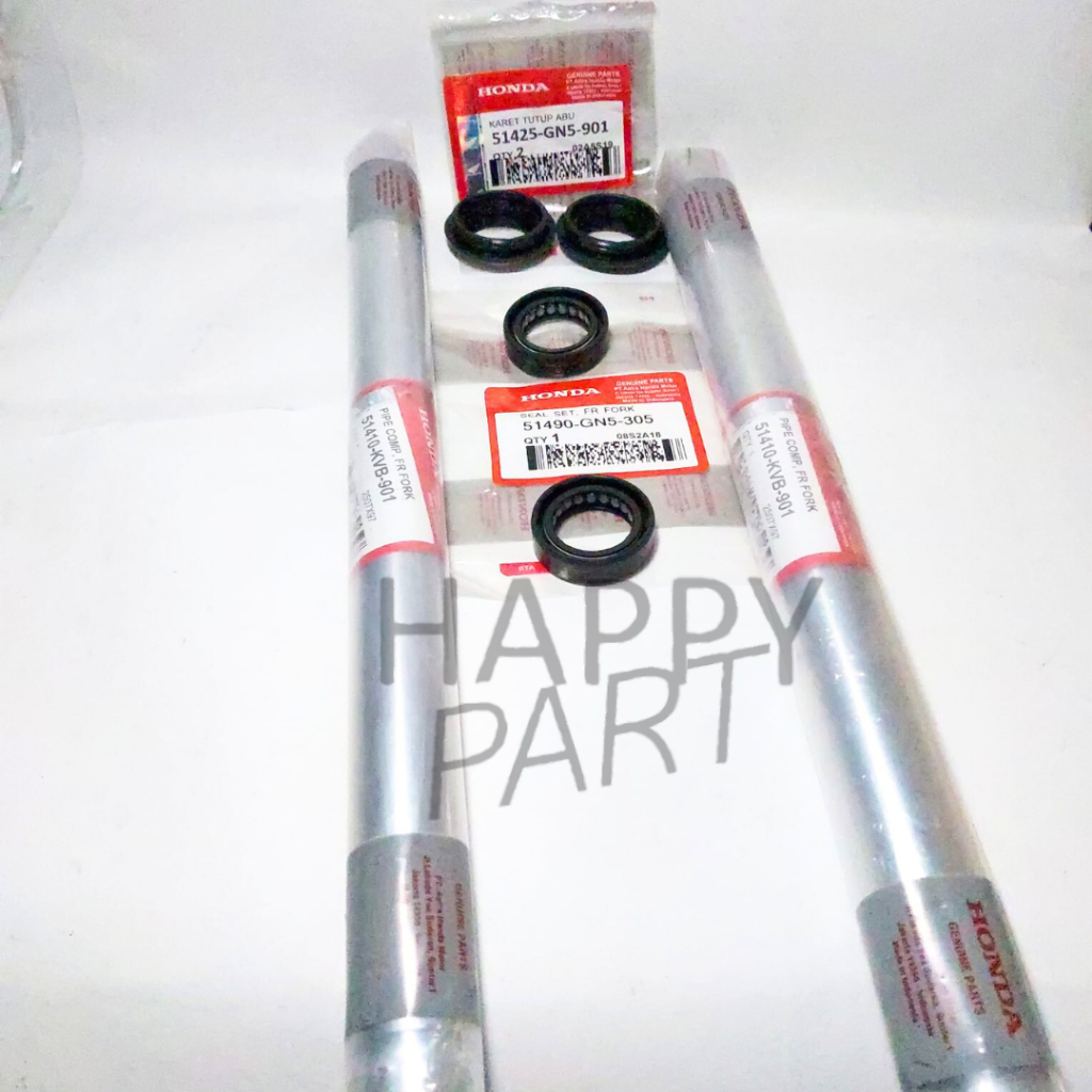 As Shock As Sok Depan Motor Vario Karbu Beat Karbu KVB Vario 110 Techno + seal shock + seal abu GN5