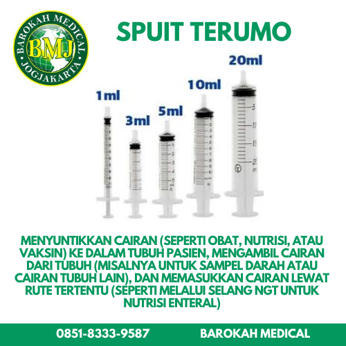 Spuit Syringe Terumo 5 cc With Needle