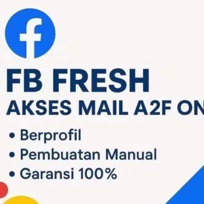 AKUN Facebook FRESH A2F ON