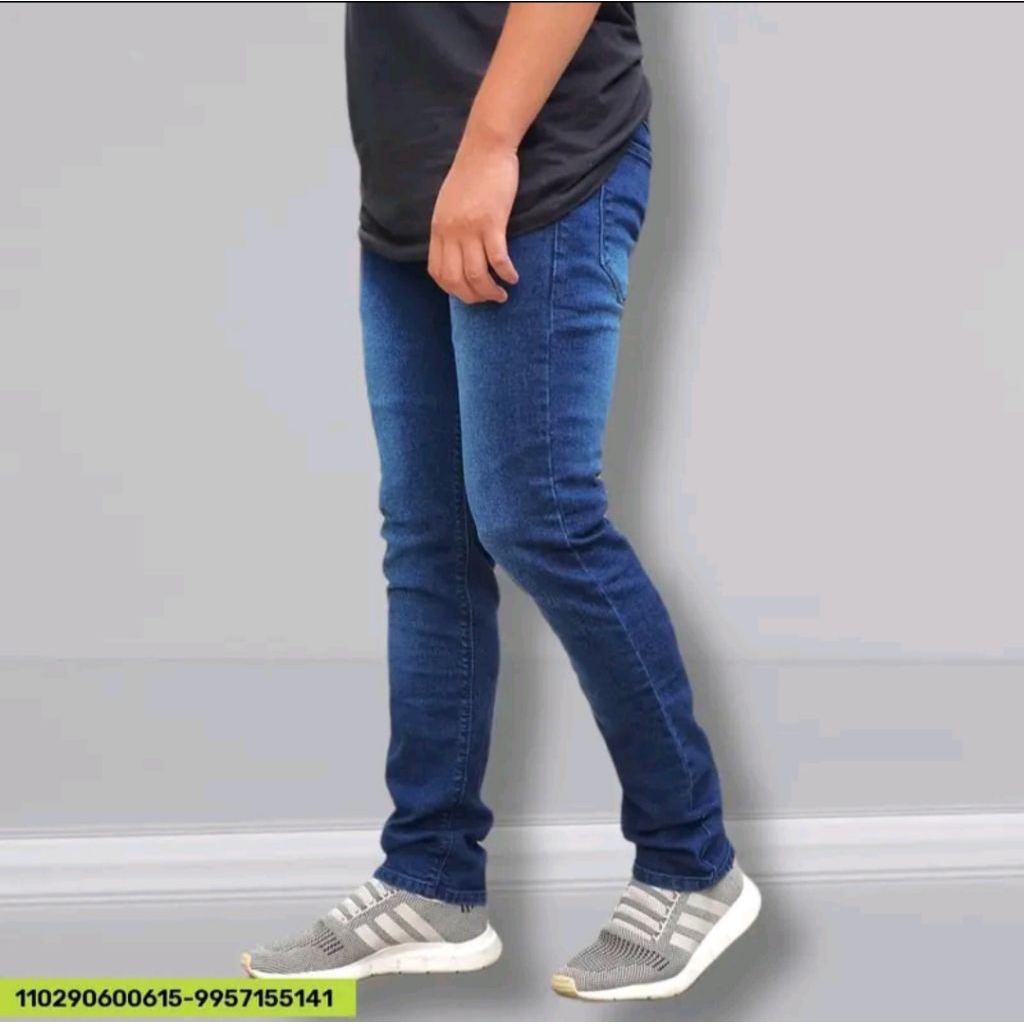 Pensil Jeans Skinny Slimfit Pria Bahan Streach Melar Denim Pria