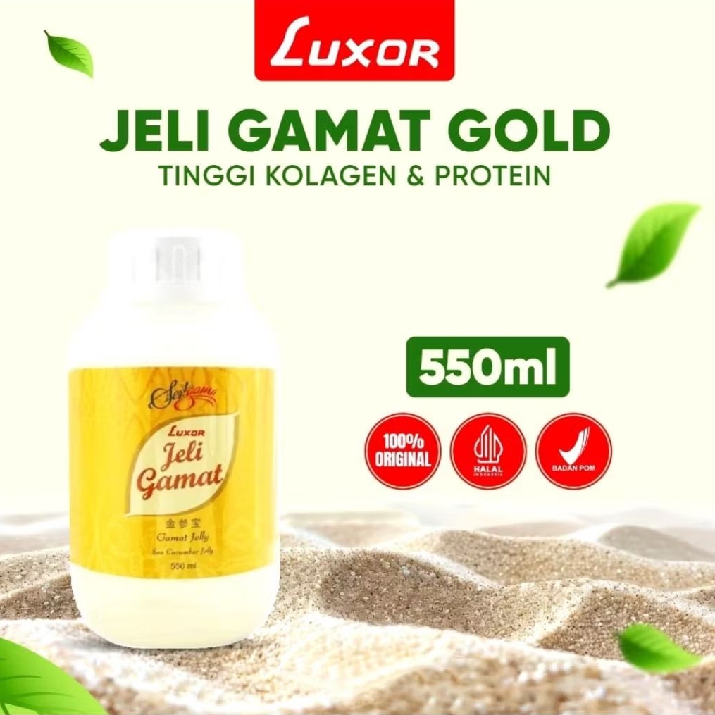 luxor jelly gamat gold 550ml