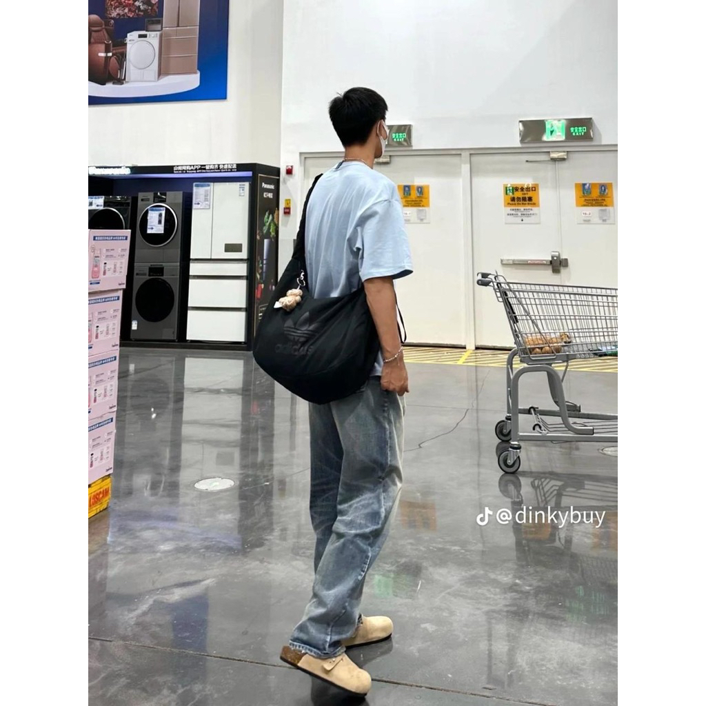 Tas pria wanita adidas mewah sporty tas selempang pria wanita tas gym tas trendy tas travel bag