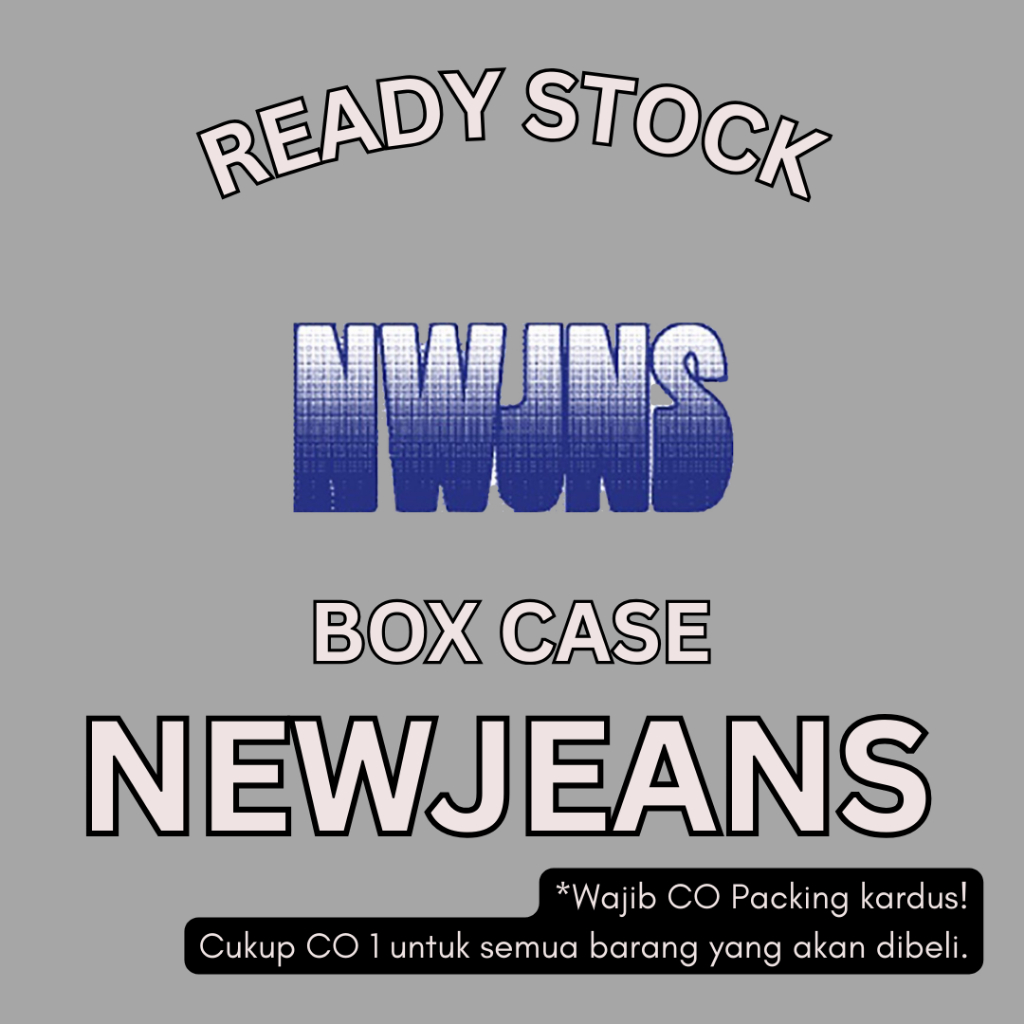 WADAH PELINDUNG ALBUM NEWJEANS NEW JEANS BLUEBOOK OMG MESSAGE CARD OPP PLASTIK CASE mika