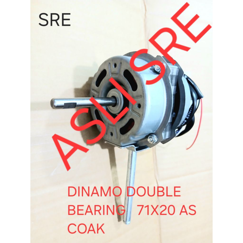 DINAMO KIPAS ANGIN DOUBLE BEARING 3 in1 KIPAS 18" baling baling besi