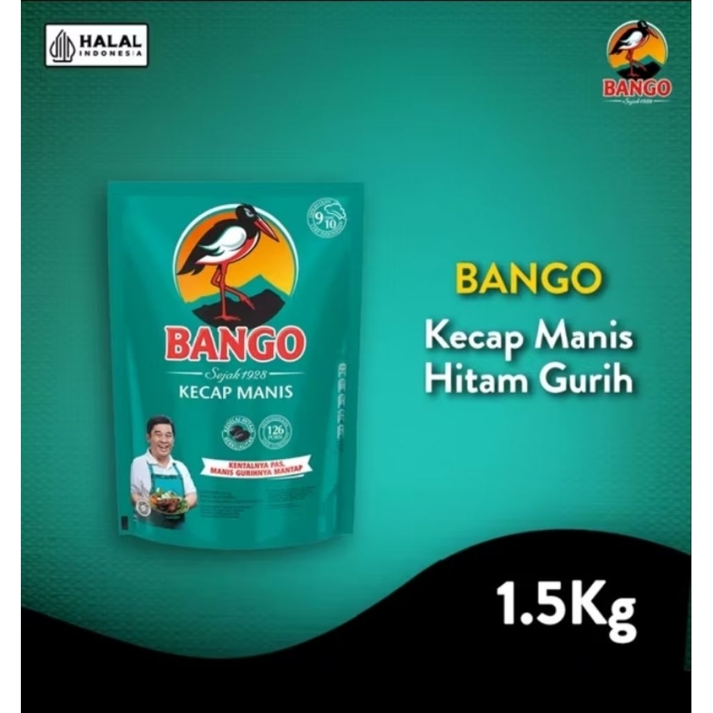 kecap bango 1.5 kg kecap manis bango