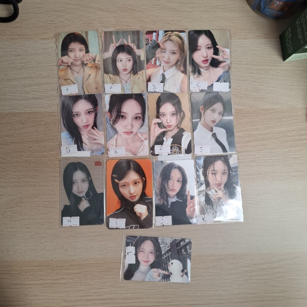 PHOTOCARD OFFICIAL GAEUL IVE