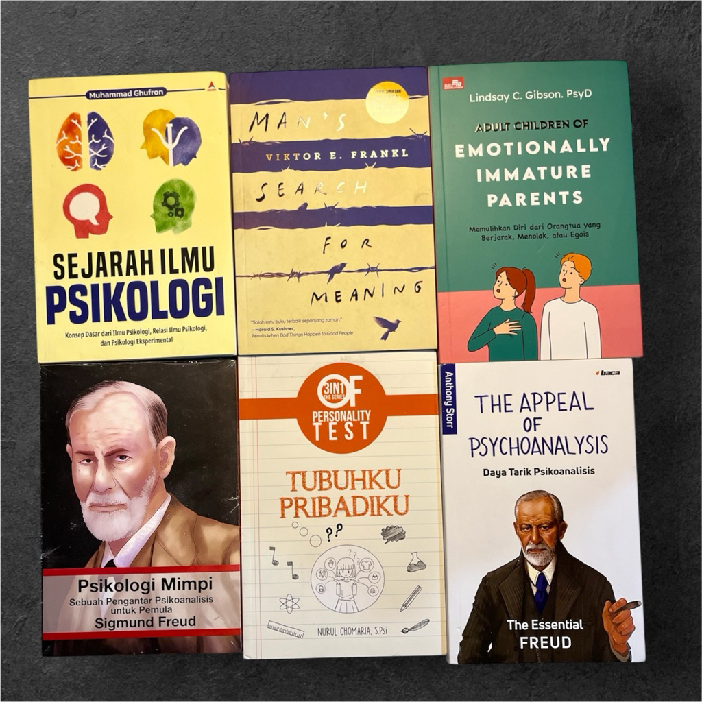 [ORIGINAL] BUKU PSIKOLOGI / KUMPULAN ARTIKEL PSIKOLOGI / PSIKOLOGI MOTIVASI / PSIKOLOGI POPULER / DA