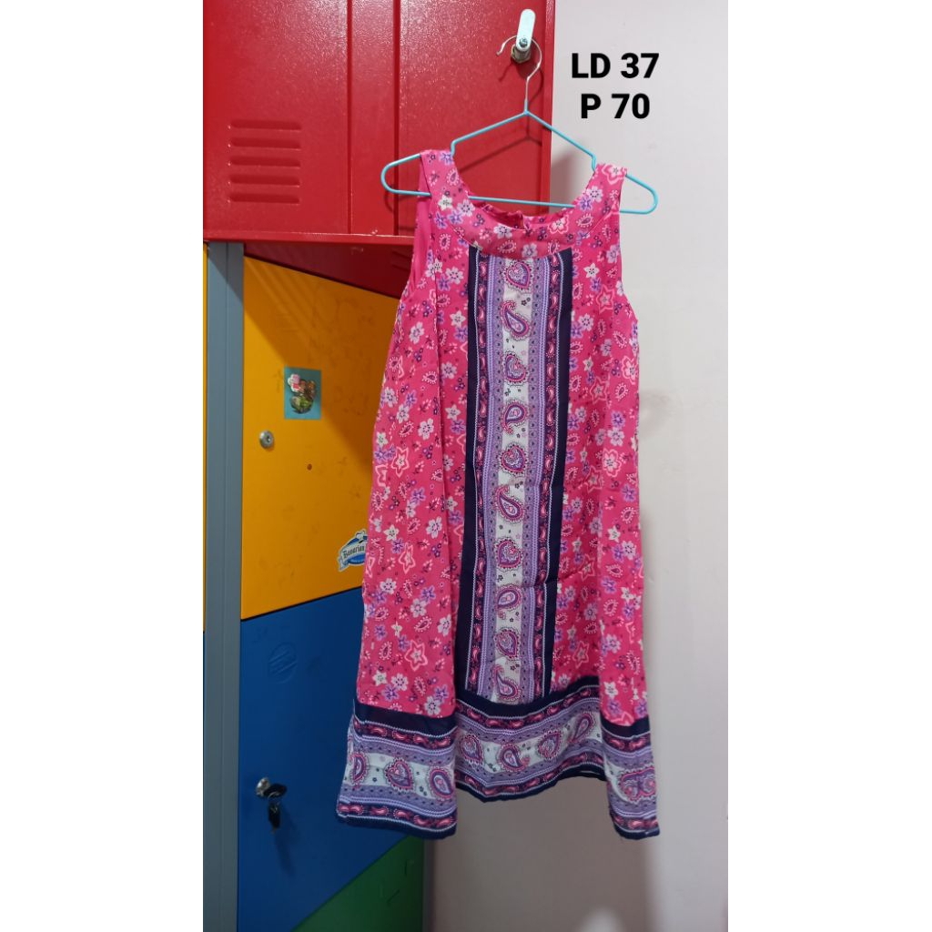 Dress Batik anak perempuan (merk Faded Glory)