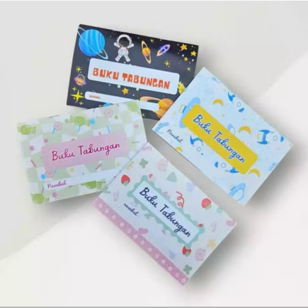 BUKU TABUNGAN ANAK / BUKU CATATAN MENABUNG SEKOLAH / BUKU TABUNGAN SEKOLAH / BUKU TABUNGAN ANAK.