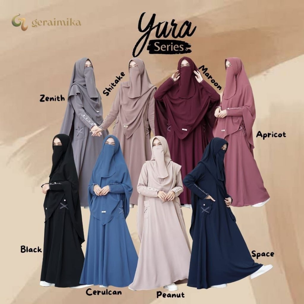 Gamis murah terlaris| gamis set syari| gamis yura