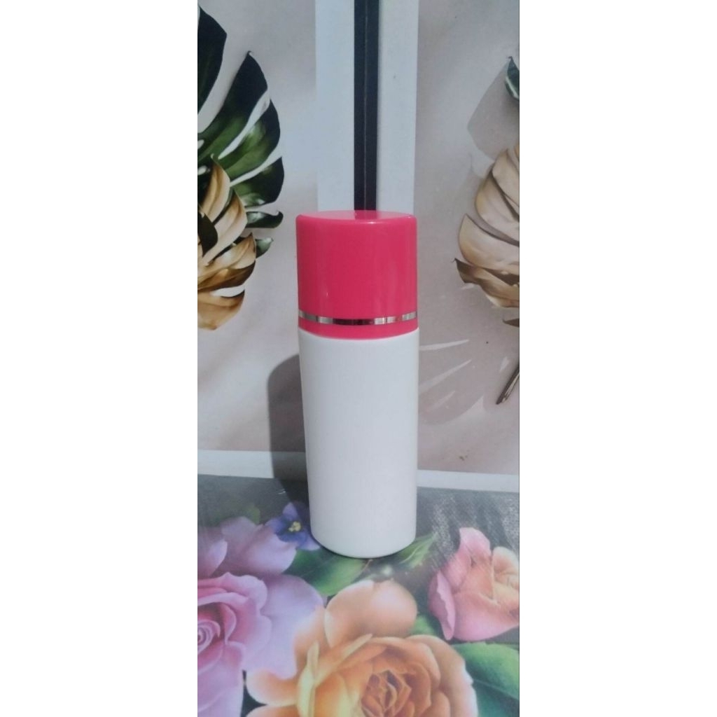 Botol Putri 100ml Putih Tutup Pink Fanta