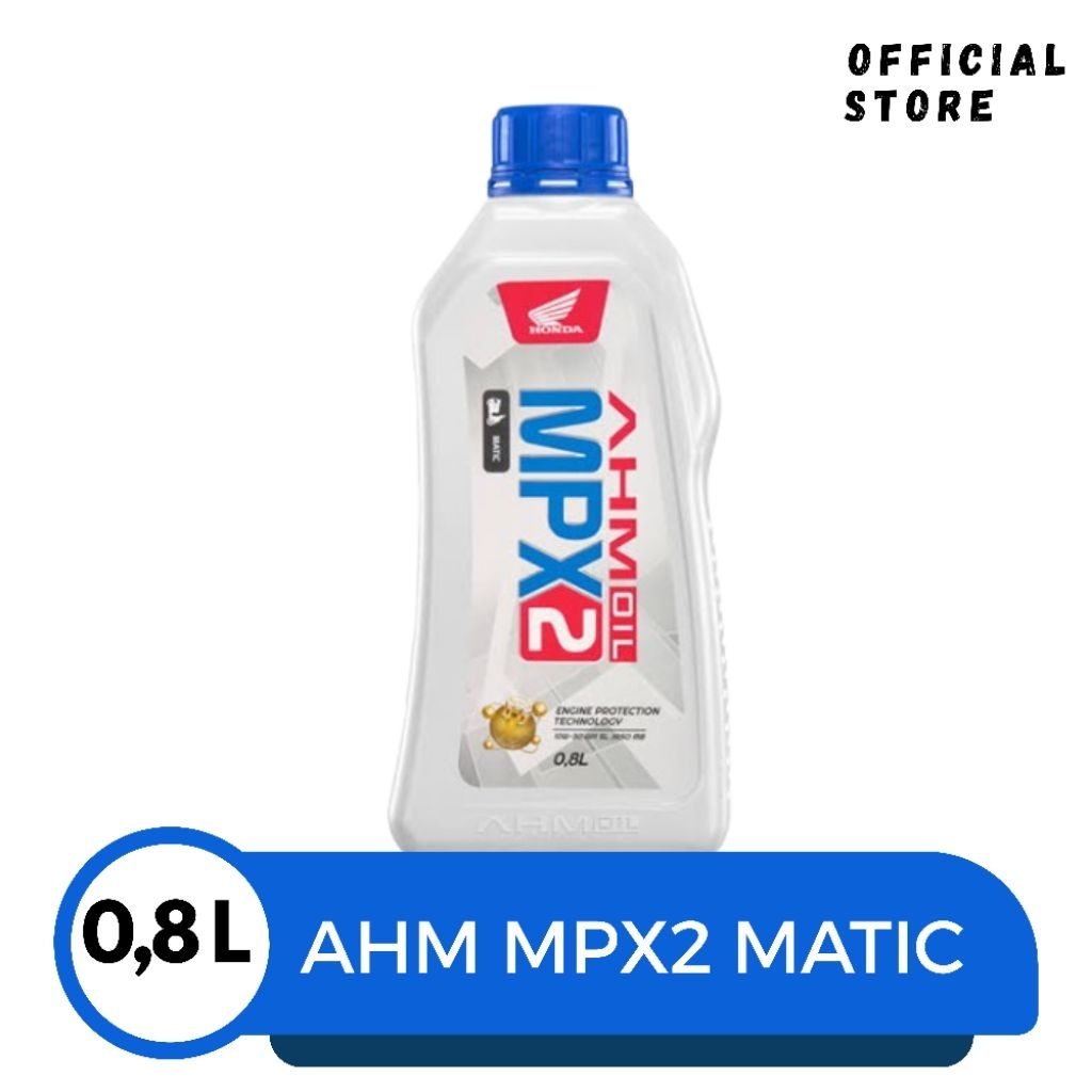 Oli Motor AHM MPX2 MATIC 800ML IDE BARCODE Original