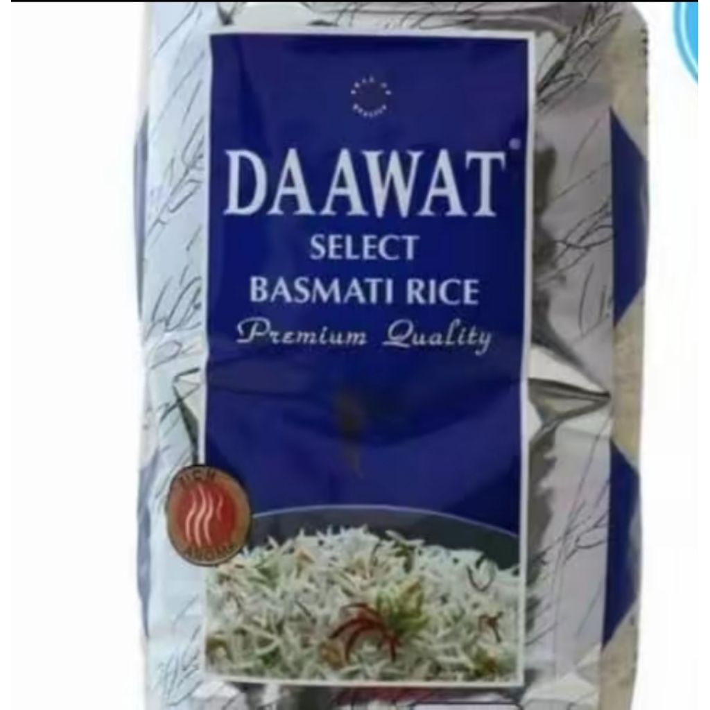 Daawat basmati rice select beras India 1kg